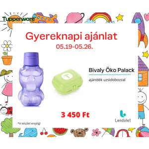 Öko Palack Bivaly + ajándék Uzsidoboz