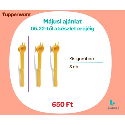 Kis gombóc - 3 db