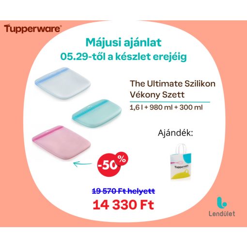 The Ultimate Szilikon Vékony Táska szett + Ajándék Confidence táska