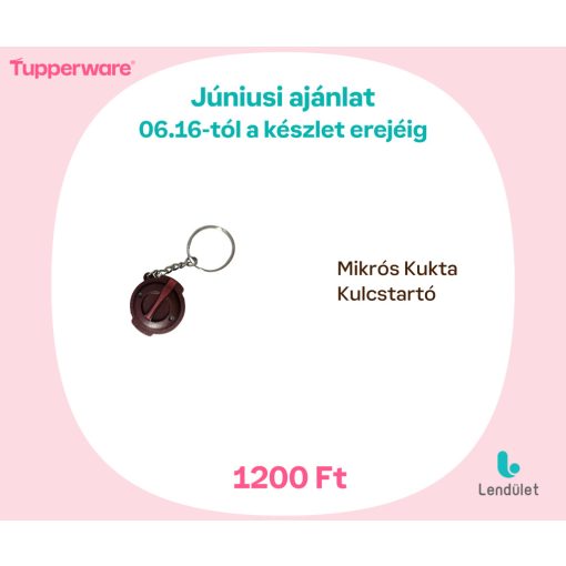 Mikrós Kukta Kulcstartó