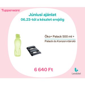  Öko+ Palack halvány zöld + Palack és konzervtároló