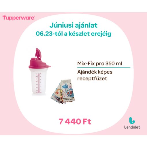 Mix-Fix Pro 350 ml + ajándék receptfüzet