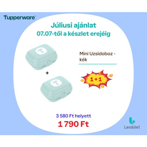 Mini Uzsidoboz - KÉK    1+1 akcióban