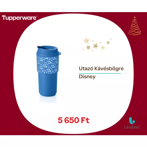 Öko+ Utazó Kávésbögre - Disney (kék) 