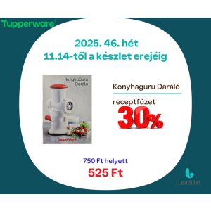 Konyhaguru Daráló Receptfüzet