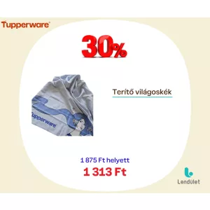 Terítő - világoskék