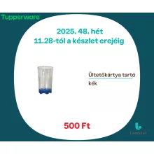 Ültetőkártya tartó - kék