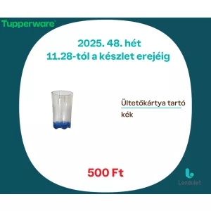 Ültetőkártya tartó - kék