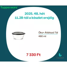 Öko+ Átlátszó Tál - 480 ml