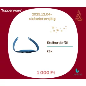 Ételhordó fül - kék
