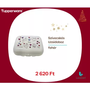  Szívescskés Uzsidoboz fehér