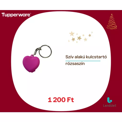 Szív alakú kulcstartó