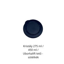 Kristály 275 ml / 450 ml / Uborkalift Tető - sötétkék
