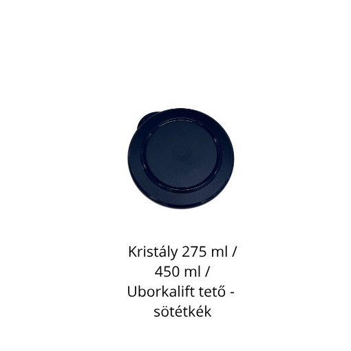 Kristály 275 ml / 450 ml / Uborkalift Tető - sötétkék