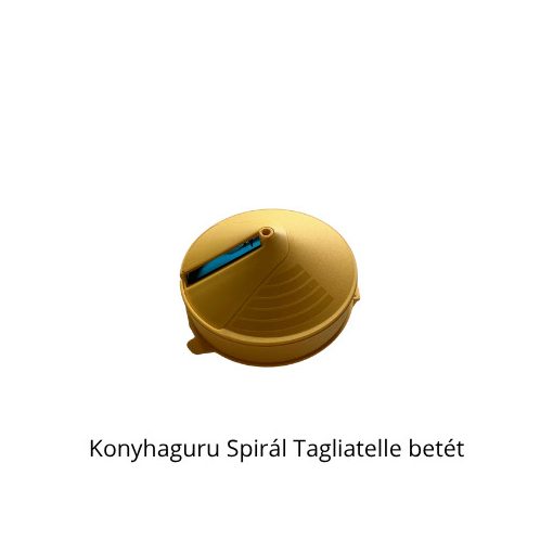 Konyhaguru Spirál Tagliatelle Betét - sárga