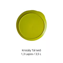 Kristály tető - sárgás zöld  1,3 lapos / 3,5 L