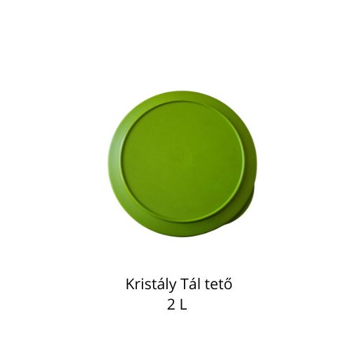 Kristály tető 2,1 L - zöld