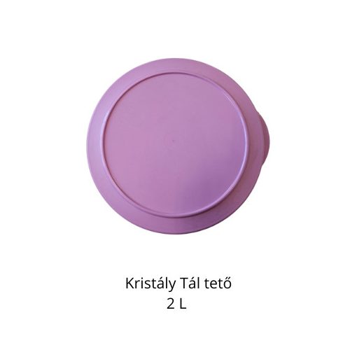 Kristály tető 2,1 L - lila