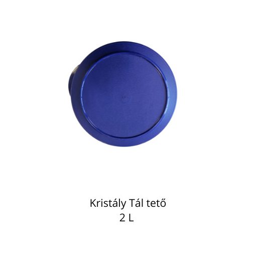 Kristály tető 2,1 L - sötétkék