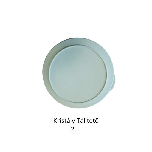Kristály tető 2,1 L - világoskék