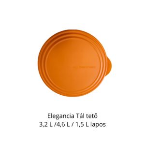 Elegancia Tál tető - narancs