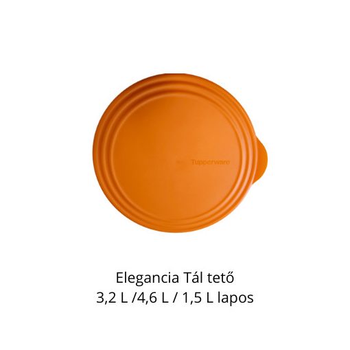 Elegancia Tál tető - narancs