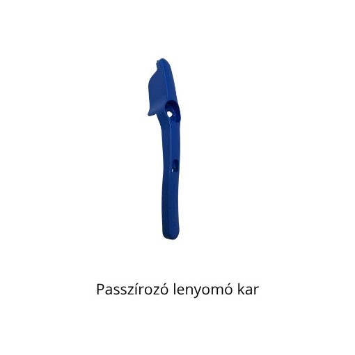 Passzírozó lenyomó kar - kék